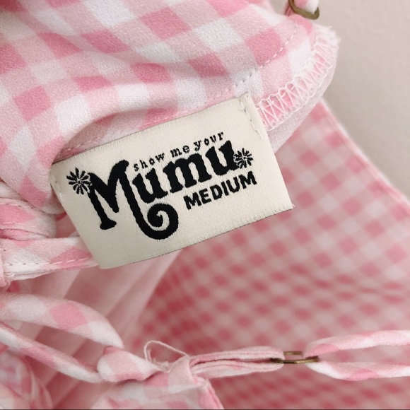 SOLD Show Me Your Mumu Arielle Tie Back Dress - Picture 4 of 6